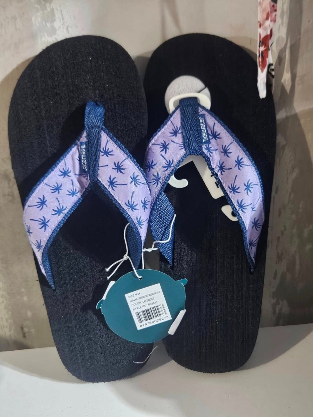 Palm Tree Flip Flops